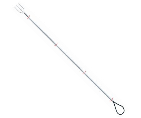 AQUA MARINE - Spear Set & Accessories 120cm(Multiple Round Heads)